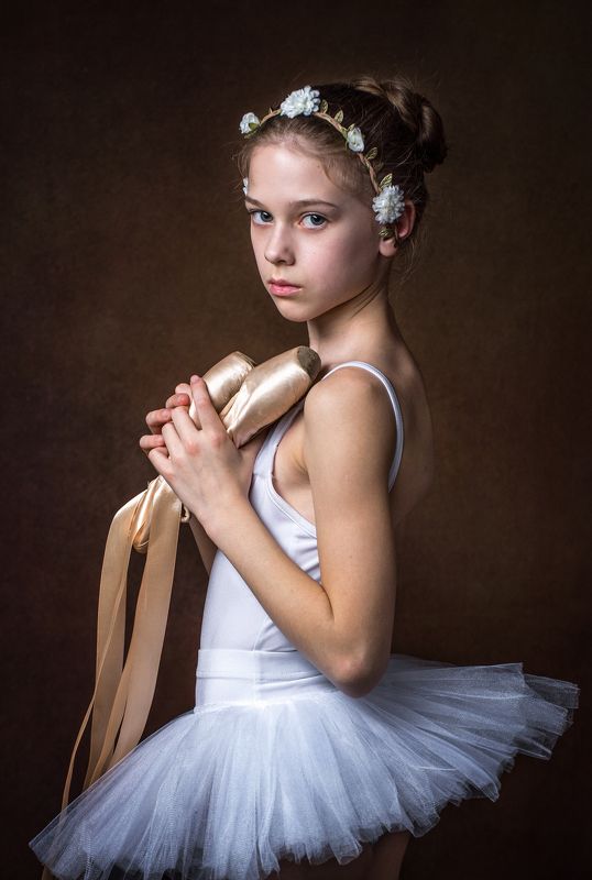 балет, детский балет, балерина, FINE ART PORTRAIT Маленькая балеринаphoto preview