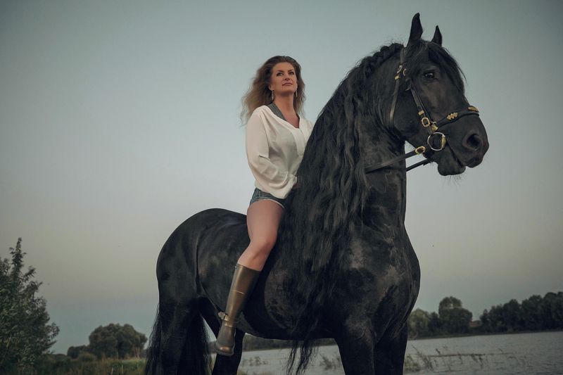 фриз портрет рассвет природа  свободаphoto preview