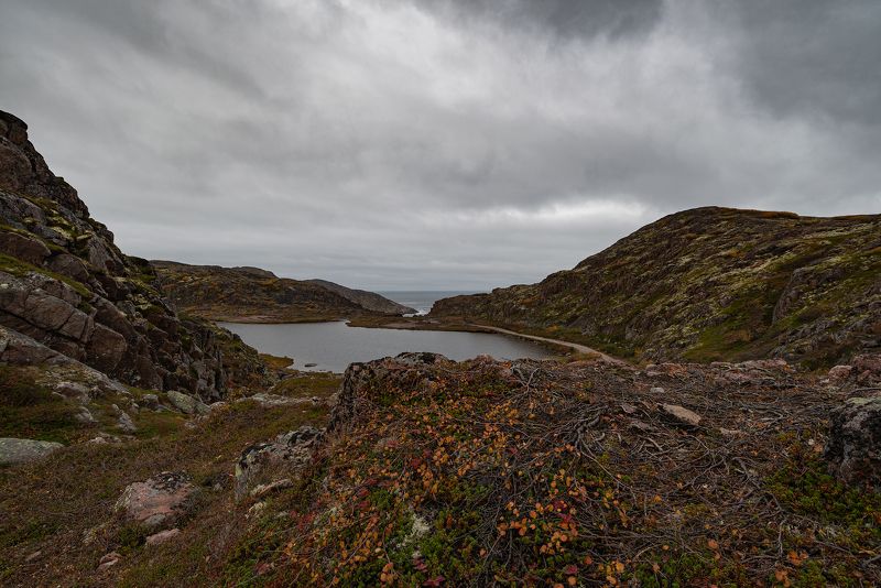пейзаж, пейзажная фотография, пейзажи, териберка, россия, камни, скалы, берег, путешествие, landscape, landscapes, landscape photography, водопад, waterfall Териберкаphoto preview