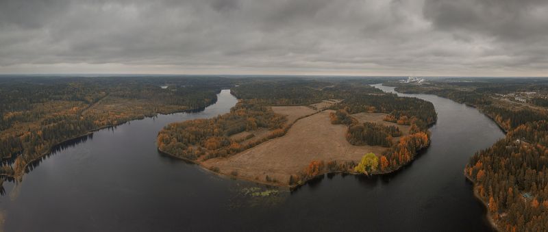 И в осенних полях, - это все остается со мною...photo preview