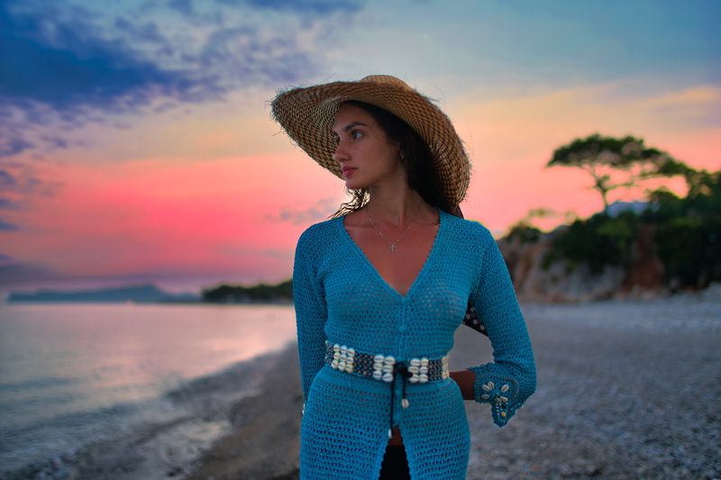 evening at the seasidephoto preview