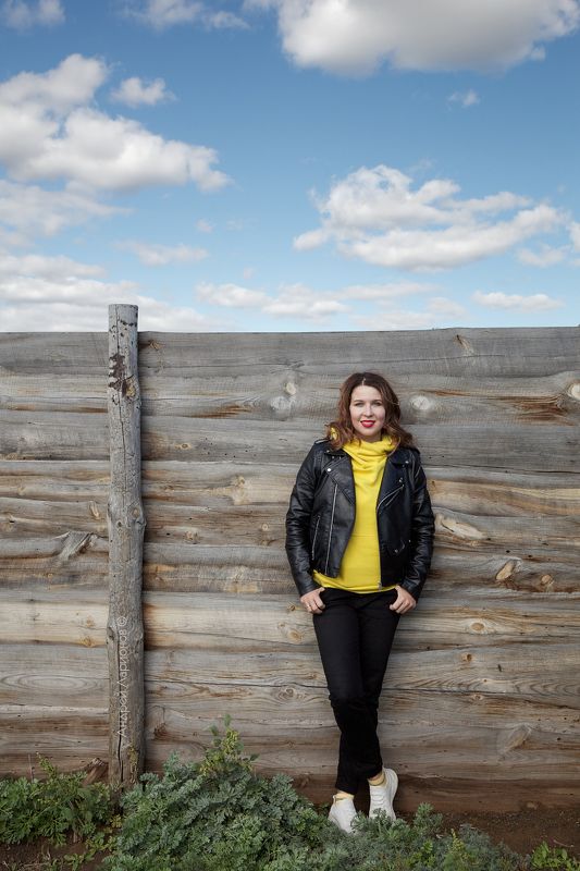 девушка,портрет, небо *** фото превью