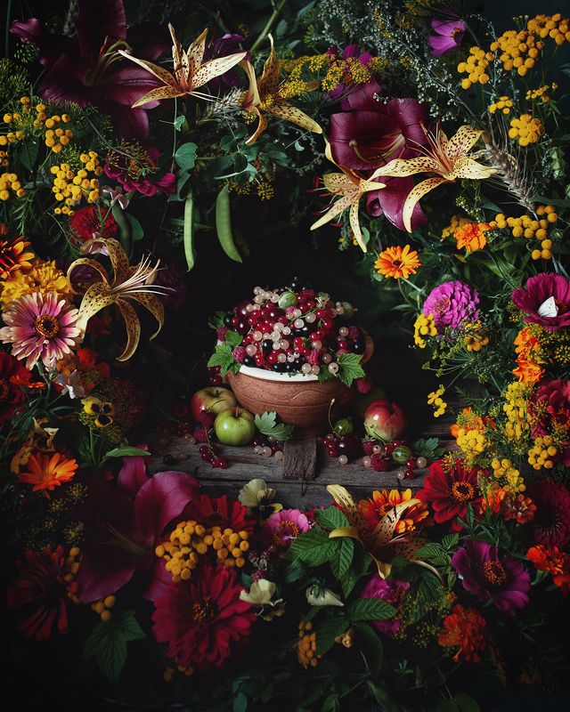 натюрморт, природа, лето, июль 12 месяцев. Июльphoto preview