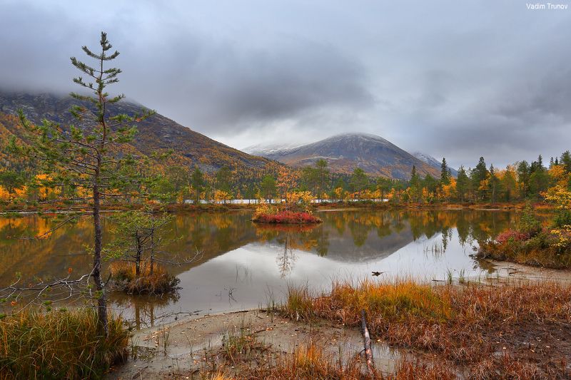 кольский, север, заполярье, хибины, озеро щучье Озеро Щучьеphoto preview
