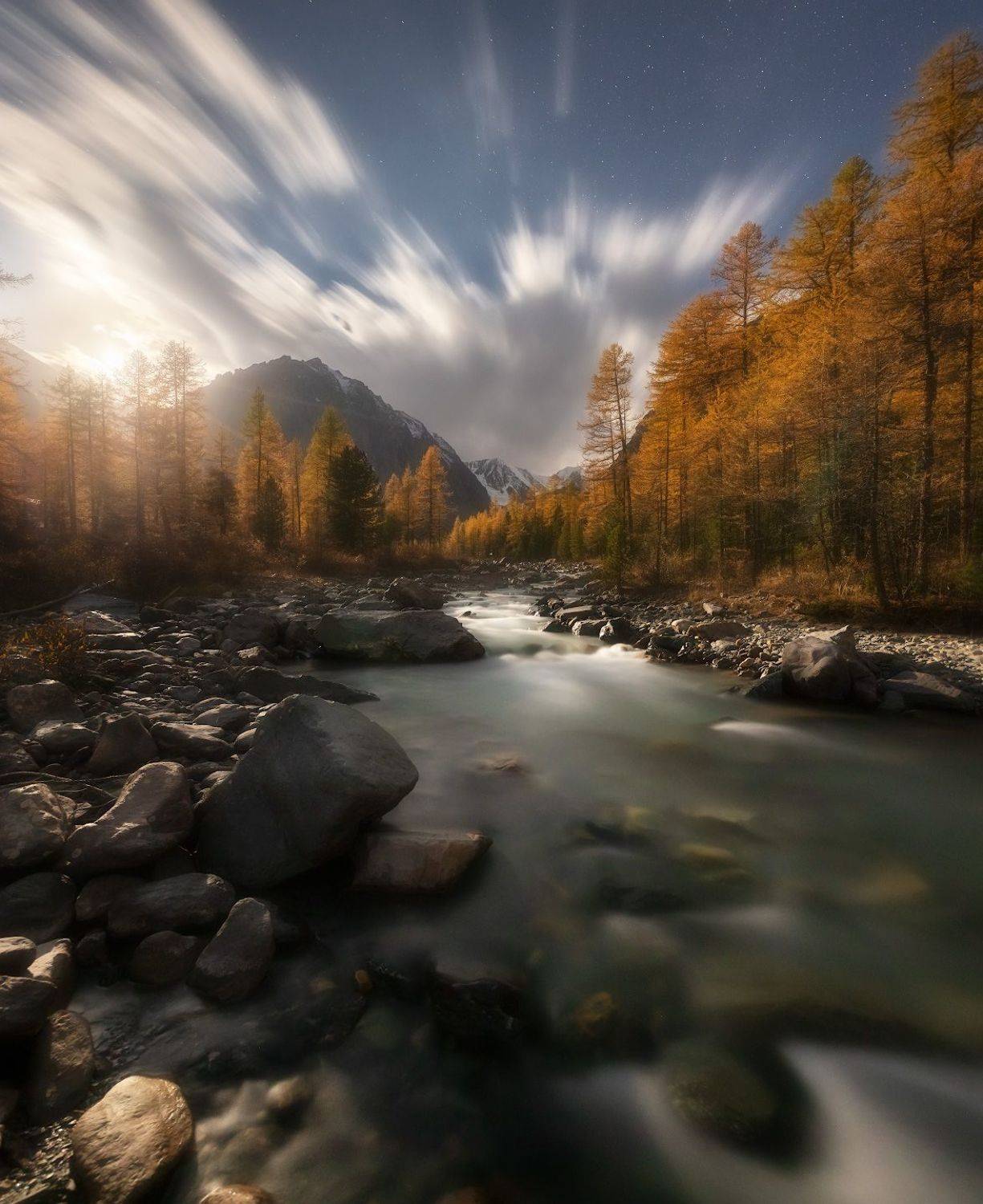 #алтай #актру #ночь, Алексей Марголин