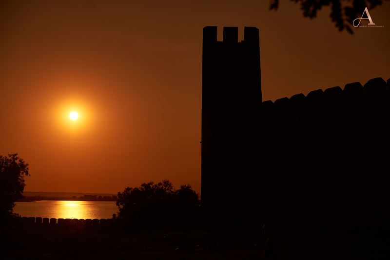 sunset, lake photo preview