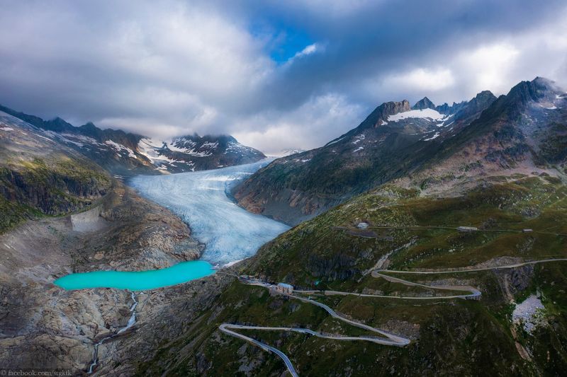 ледник, швейцария, альпы Ронский ледникphoto preview
