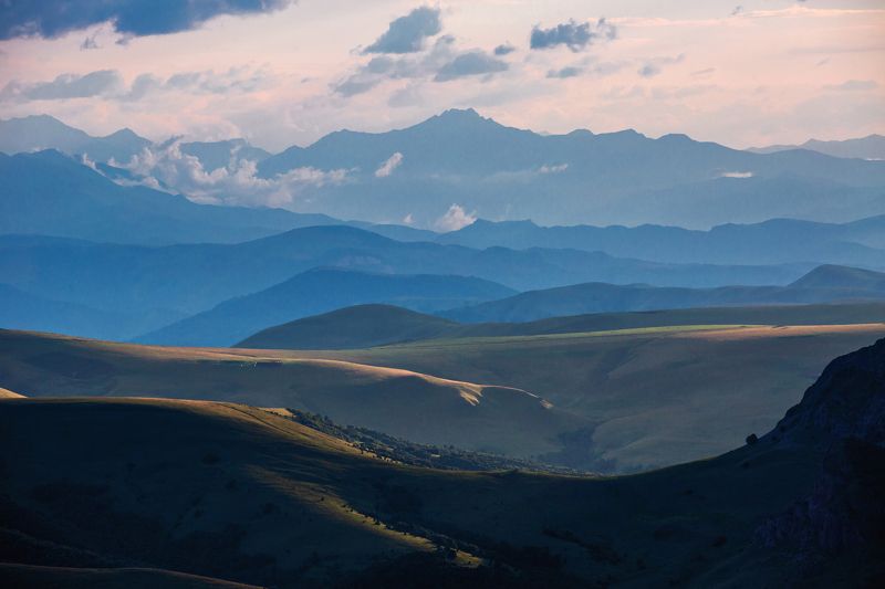 облака ,кчр горы ,карачаево -черкесия ,бермамыт Бермамыт ... фото превью