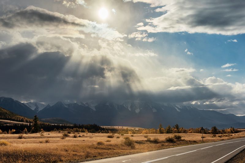 алтай, горный алтай, чуйский тракт, курай, дорога Алтай, дорожные зарисовки, часть 1photo preview