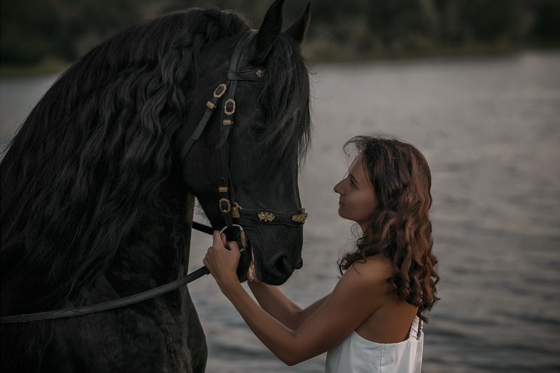 фриз портрет рассвет природа  глаза в глазаphoto preview