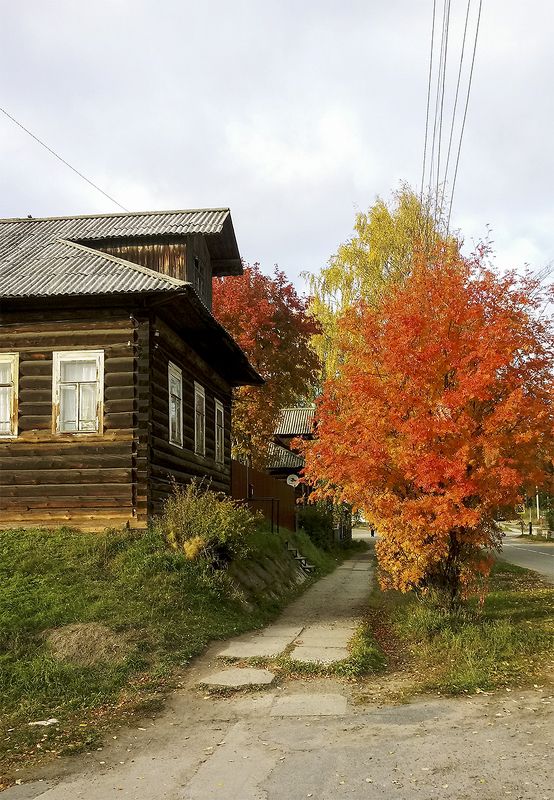 В городе Онега - красавица осень.photo preview