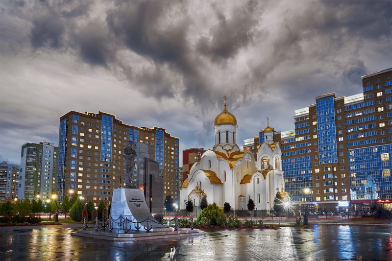 город,Курск,архитектура,памятник,храм Проспект Дериглазоваphoto preview