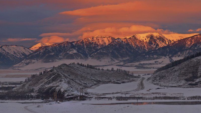 п.Мульта, р.Катунь и Мультинские озера.photo preview