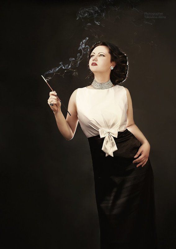 девушки, гламур, портрет Ангелаphoto preview