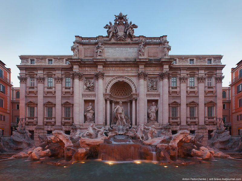 cityscape, italy, rome, италия, рим, фонтан Фонтан Треви IIphoto preview