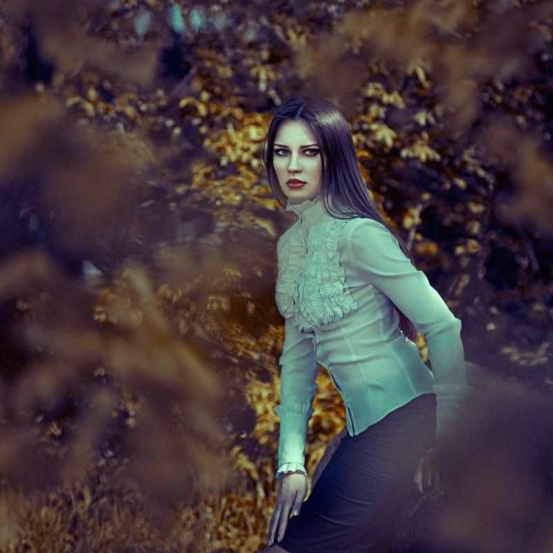 Bokeh, Model, Olga tkachenko, Outdoors, Park, Spring, Square, Sunlight, Trees Sounds of soul...photo preview