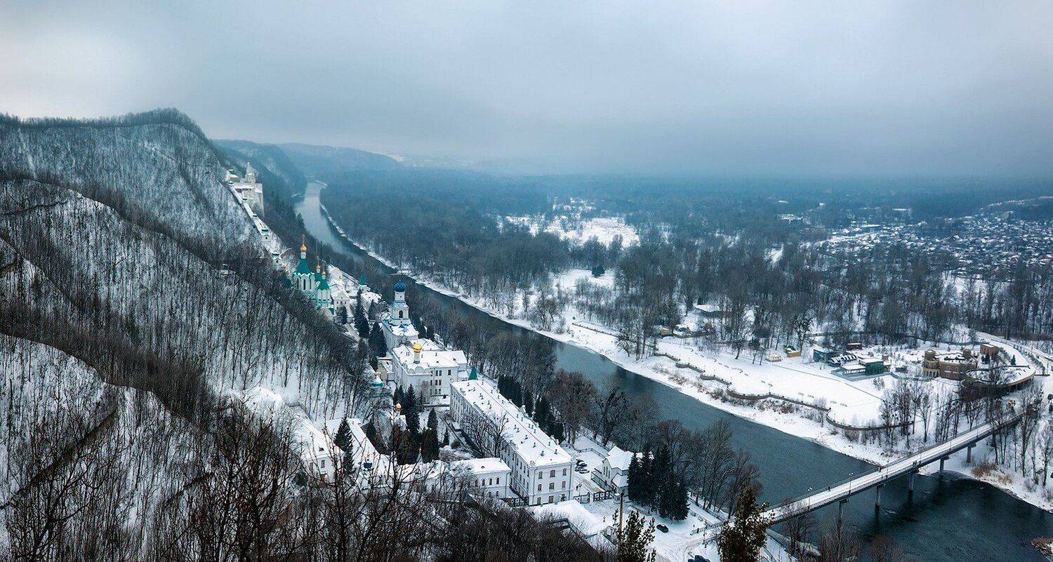 Зима на берегах Донца. Автор: Игорь Мелекесцев , Игорь Мелекесцев