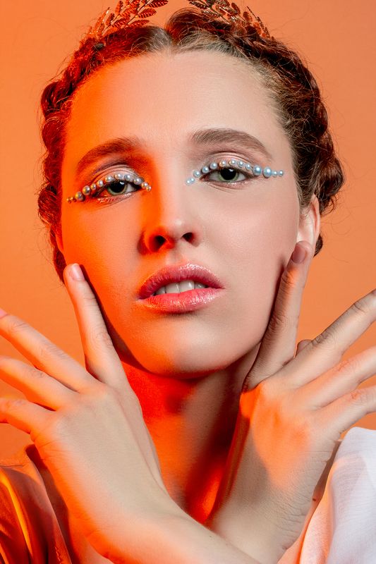 Portrait, female portrait, greece goddess Гераphoto preview