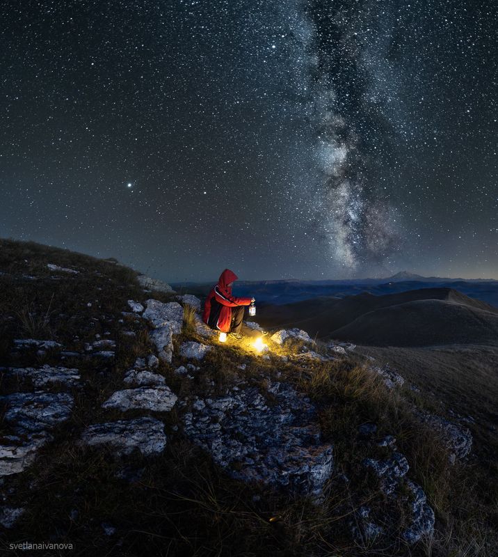 шаджатмаз, ночь, млечныйпуть, звезды, кмв, кавказ, ессентуки Наедине со Вселеннойphoto preview