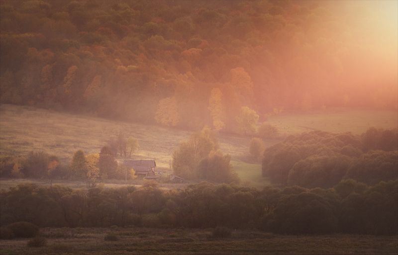 На отшибе...два времени года...photo preview