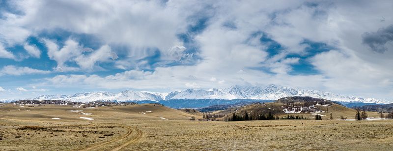 пейзаж,весна, горы, горный алтай Северо-Чуйский хребет.photo preview