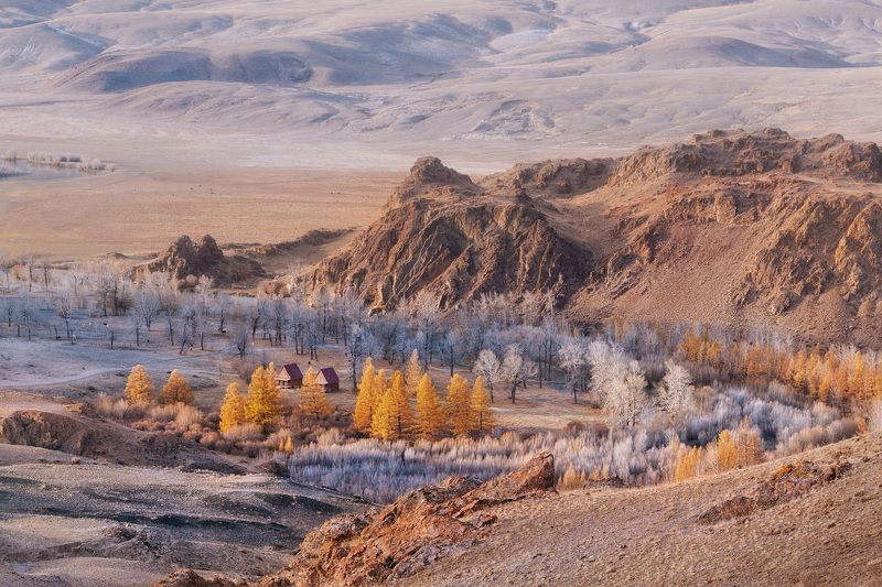 алтай, горы, осень Осенние краски Алтаяphoto preview