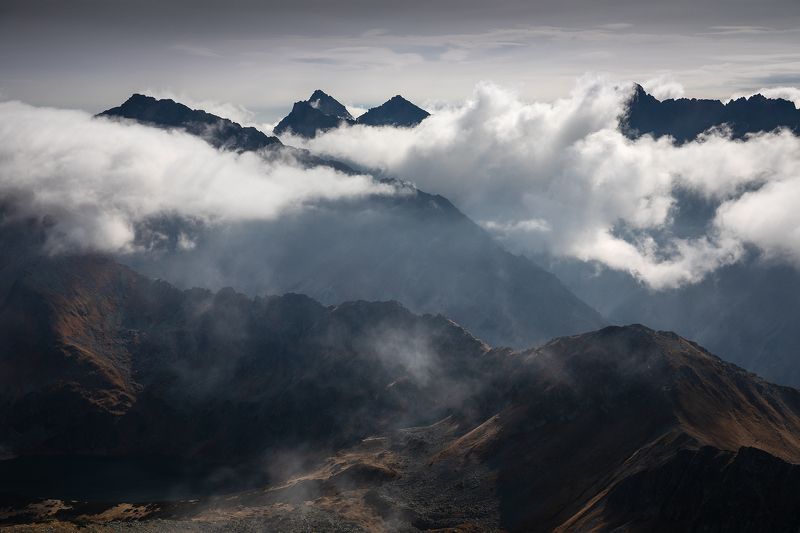 mountains, autumn, poland, slovakia Tatra Mountainsphoto preview