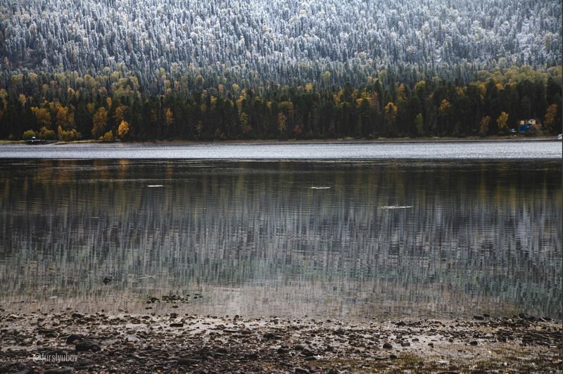 Первый снег на Телецком. Сентябрь 2021photo preview