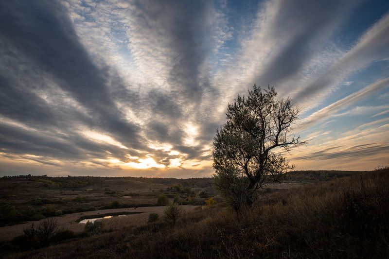 Закат перед сменой погодыphoto preview