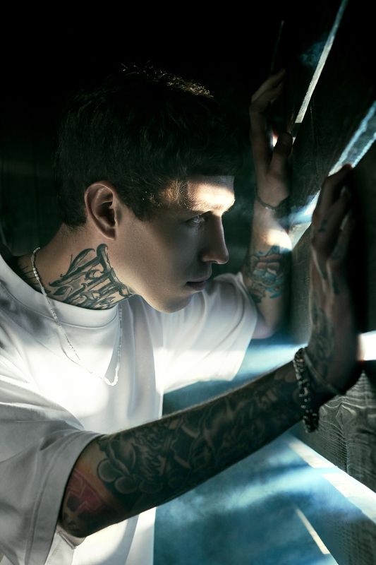 портрет, мужской портрет, тату Мужской портретphoto preview