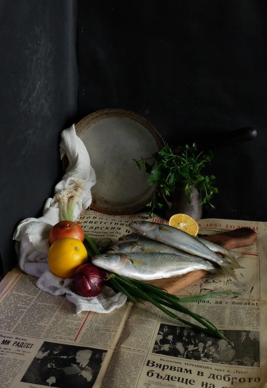 Still Life with Bluefishphoto preview