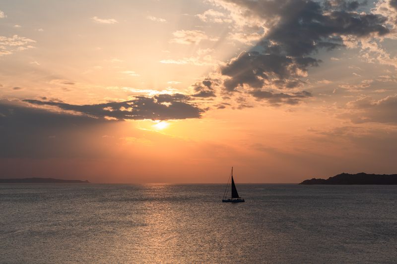 sardegna,italy,mediterranean,sailing,sunset,sardinia, photo preview