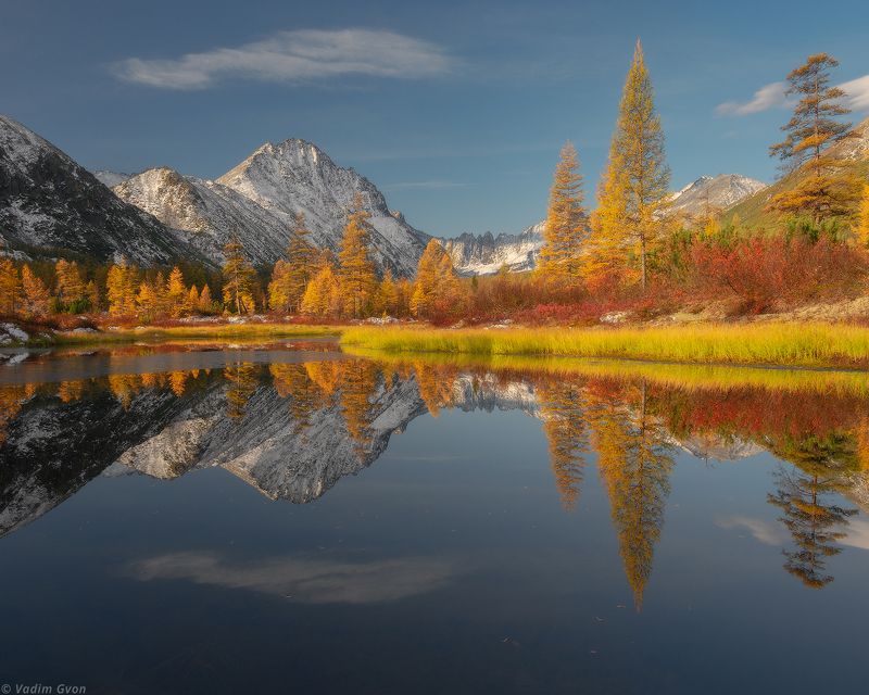 озероджекалондона, магадан, колыма Зеркало осениphoto preview