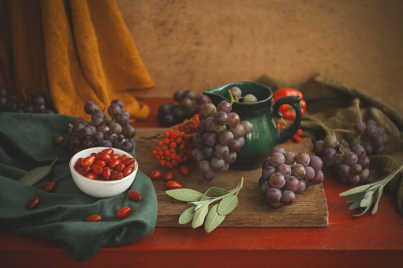 натюрморт, осень Дары осени фото превью