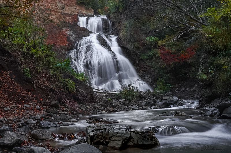 Водопад Выдержка фото превью