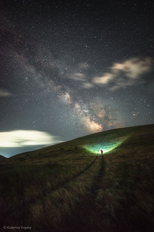 крым, млечный путь Крымская ночьphoto preview