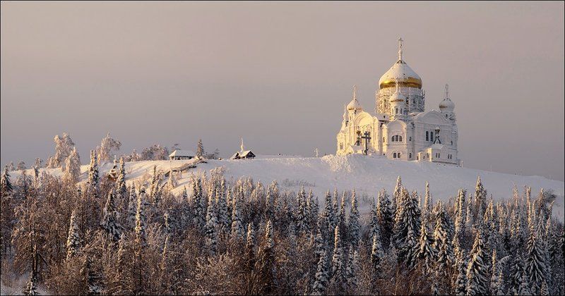 Белая гора. Вечер.photo preview