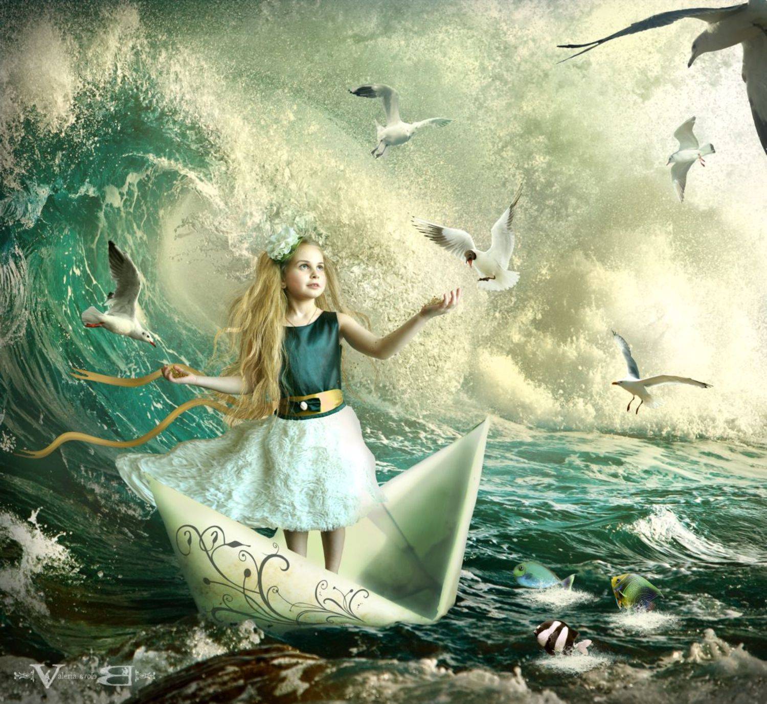 Маленькая нимфа (заказ). Автор: dusha , dusha