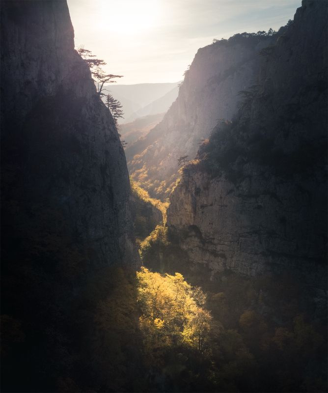 Осень в каньоне...photo preview