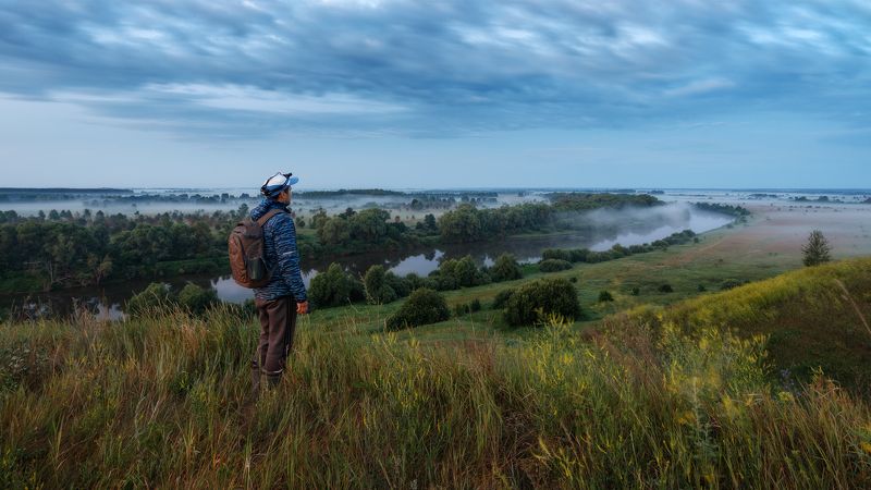 пейзаж На зареphoto preview