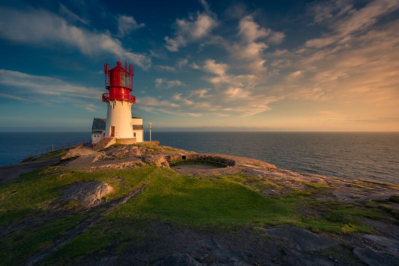 norway,landscape,light,sunset Lighthousephoto preview