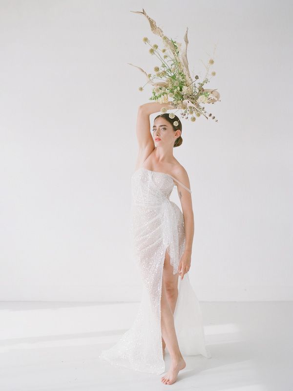 Modern Minimal Bridal Portrait on filmphoto preview