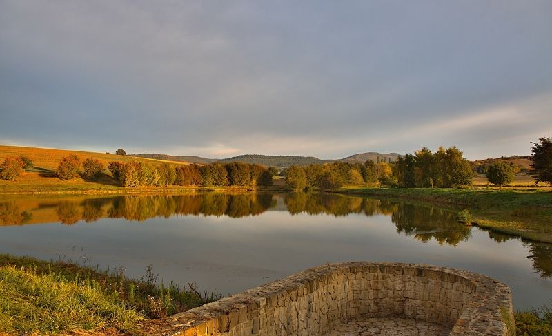 Morning on the pondphoto preview