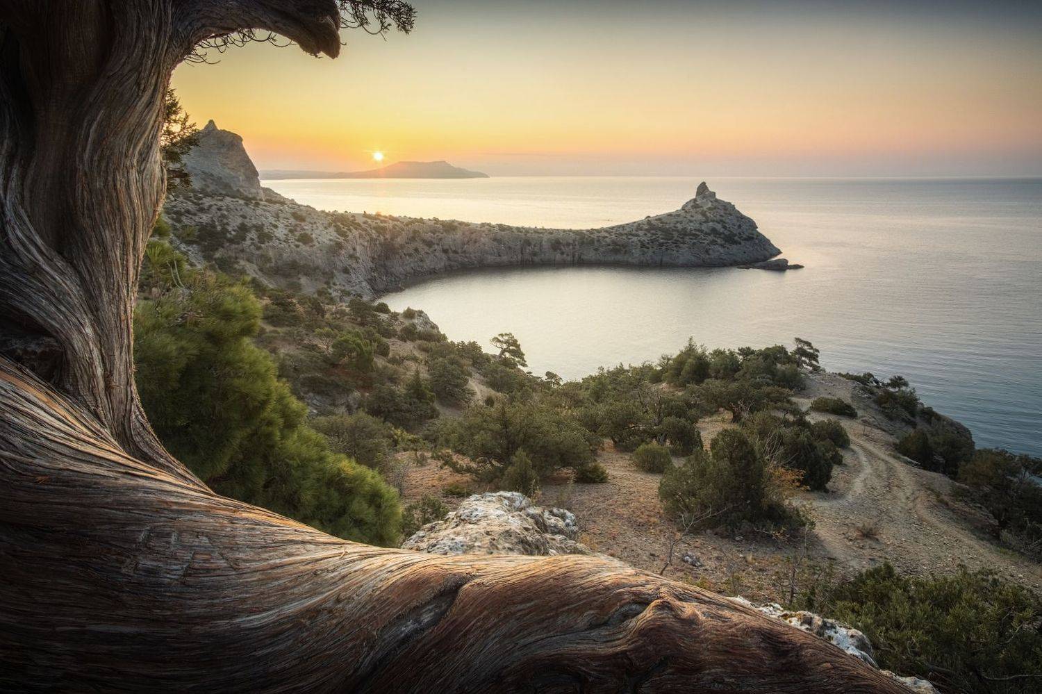 новый свет, крым, юбк, осень, черное море, рассвет, капчик, Глеб Желтов