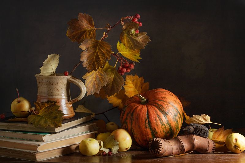 Натюрморт с тыквой #2photo preview