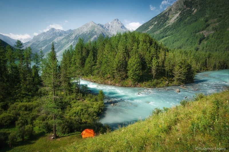 алтайозеро,горы Озеро Кучерлинскоеphoto preview