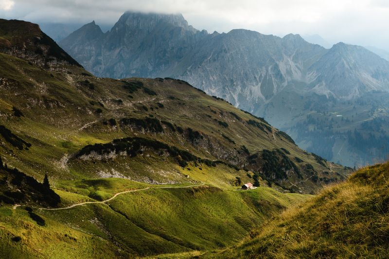 озеро; горы; альпы; германия Escapephoto preview