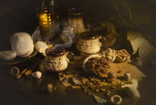 Кофе с зефиром