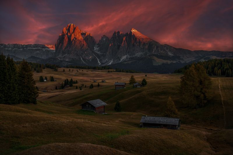 Alpe de siusi - Диломити...photo preview