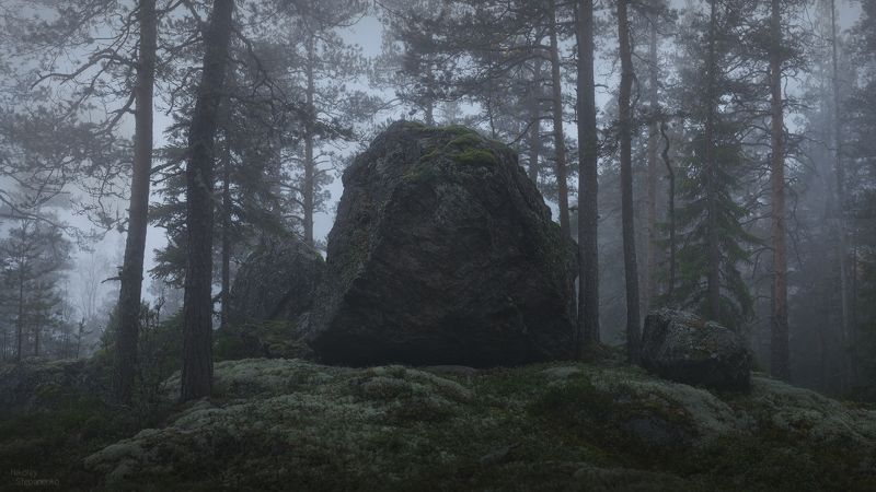 Камни белой горыphoto preview